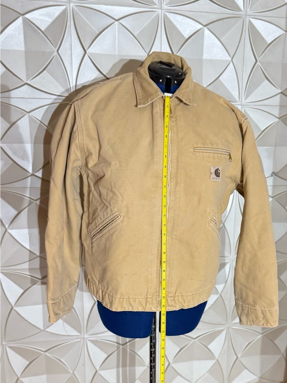 Vintage 90’s Carhartt Detroit Men’s Work Jacket - Lightweight Duck - Picture 7 of 8